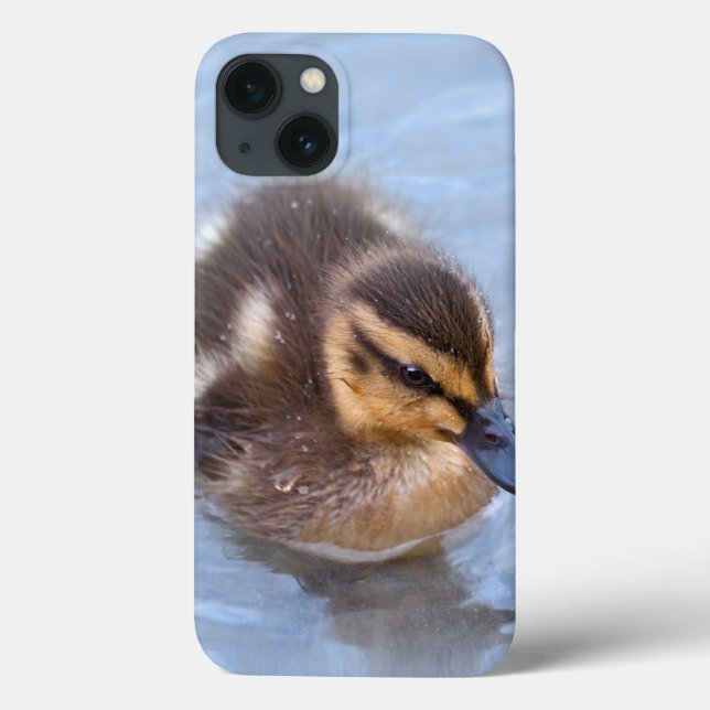 Swimming Duckling iPad Case Case (Back)