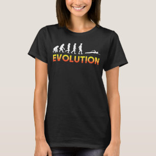 Swimming Evolution Chart Swimming Enthusiast Swim T-Shirt
