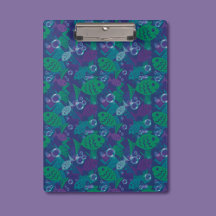 Swimming Fish and Bubbles Vibrant Reef Pattern