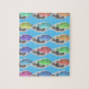 Swimming Fishies Jigsaw Puzzle