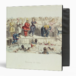 Swimming for Ladies, 1844 (litho) Binder