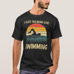 Swimming For Men Women Swimmer Swimming Pool  2 T-Shirt