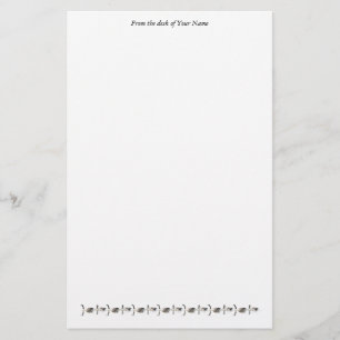 Swimming Geese Stationery