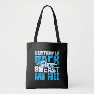 Swimming Gift For Swimmer Tote Bag