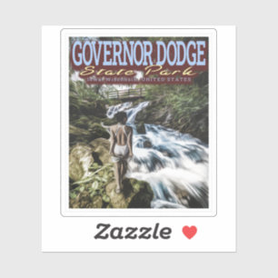 SWIMMING GIRL - GOVERNOR DODGE STATE PARK - IOWA