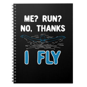 Swimming - I Fly Notebook
