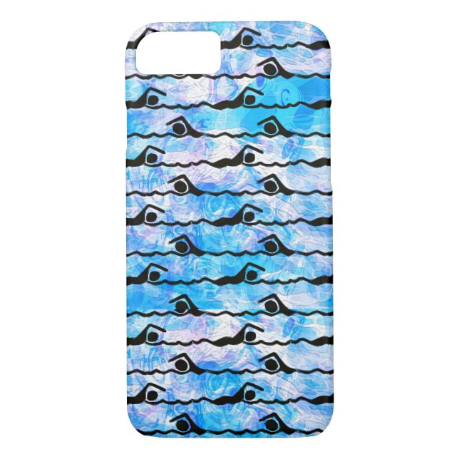 SWIMMING iPhone 7 Case (Back)