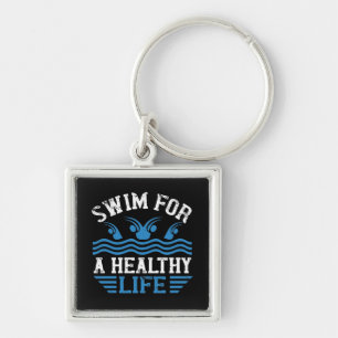 Swimming - keychain