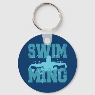 SWIMMING KEYCHAIN