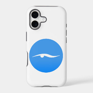 Swimming logo on T-shirt Case-Mate iPhone Case