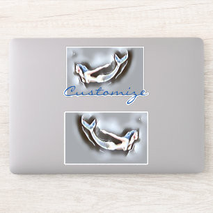 Swimming Mermaid Thunder_Cove Grey