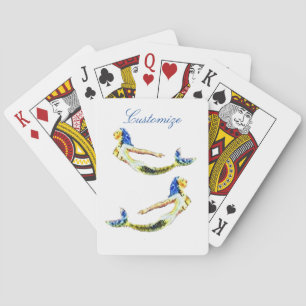 Swimming Mermaid Thunder_Cove Playing Cards