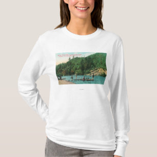 Swimming Near the Dock on the Russian River T-Shirt