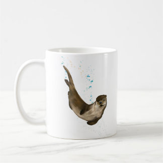 Swimming Otter Coffee Mug