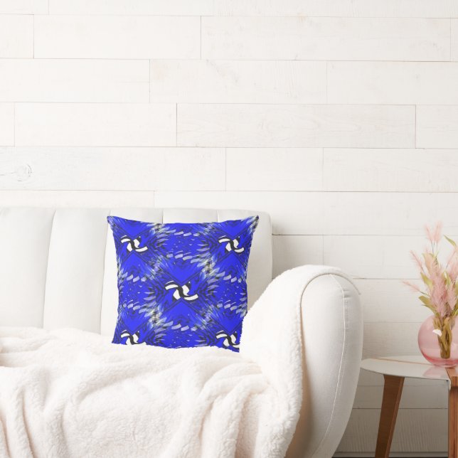 Swimming Penguins...... Throw Pillow (Couch)