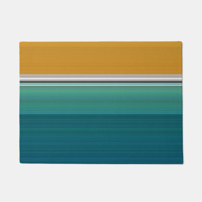 Swimming Pool Abstract Doormat (Front)