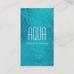 Swimming Pool Business Card