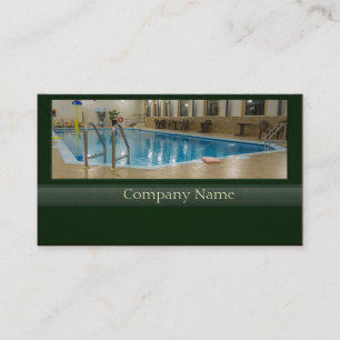 Swimming Pool Business Card
