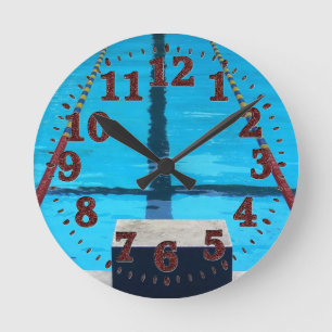 Swimming Pool Clock