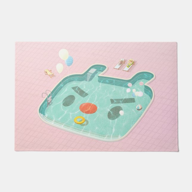 Swimming Pool Doormat (Front)