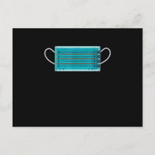 Swimming Pool Face Mask Masks Meme Gag T-Shirt Postcard