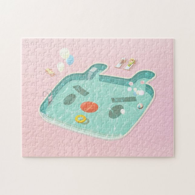 Swimming Pool Jigsaw Puzzle (Horizontal)