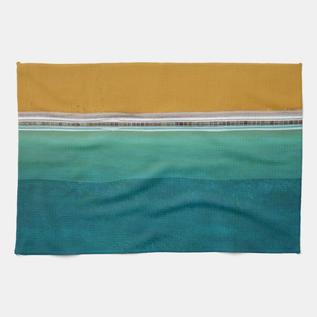 Swimming Pool Kitchen Towel (Horizontal)