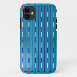 Swimming Pool Swimmer iPhone 11 Case