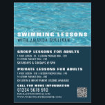 Swimming Pool, Swimming Lesson Advertising Flyer<br><div class="desc">Swimming Pool,  Swimming Lesson Advertising Flyers By The Business Card Store.</div>