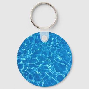 Swimming Pool Water Keychain