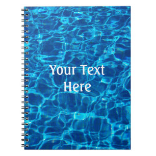 Swimming Pool Water Notebook