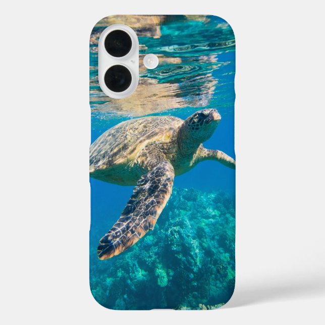 Swimming Sea Turtle Case-Mate iPhone Case (Back)