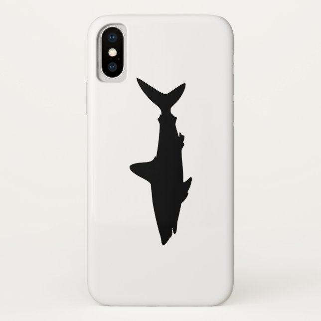 Swimming Shark Case-Mate iPhone Case (Back)