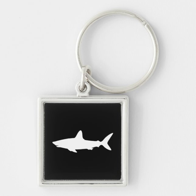 Swimming Shark Keychain (Front)