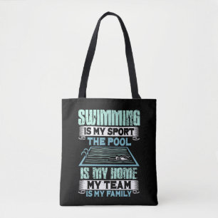Swimming Swim Gift Tote Bag