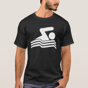 Swimming Symbol Swimming  Swim Swimmer T-Shirt