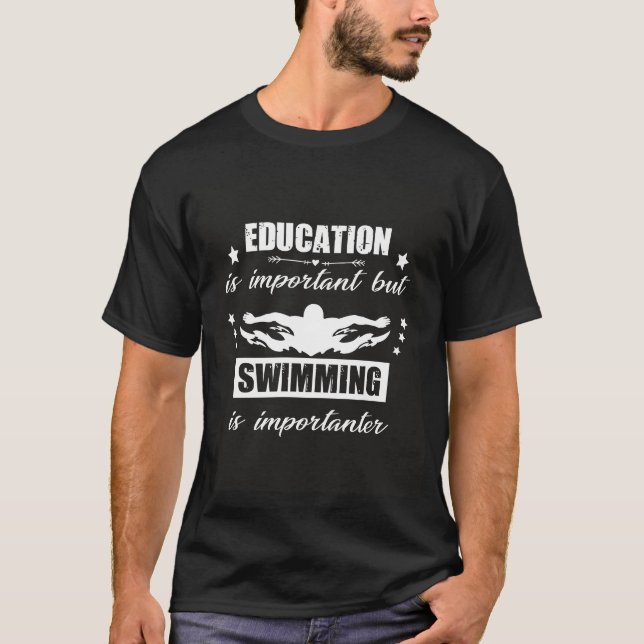 swimming t-shirt (Front)