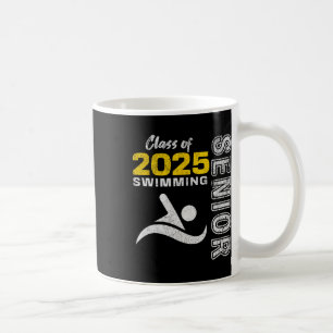 Swimming Team Senior Cl Of 2025 - Graduation 2025 Coffee Mug