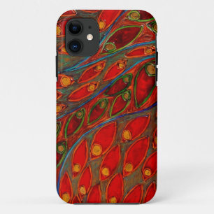 Swimming Thoughts (painting) iPhone 11 Case