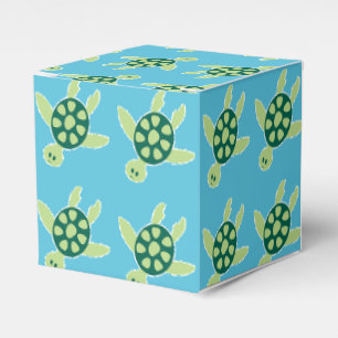 Swimming Turtles Favor Box