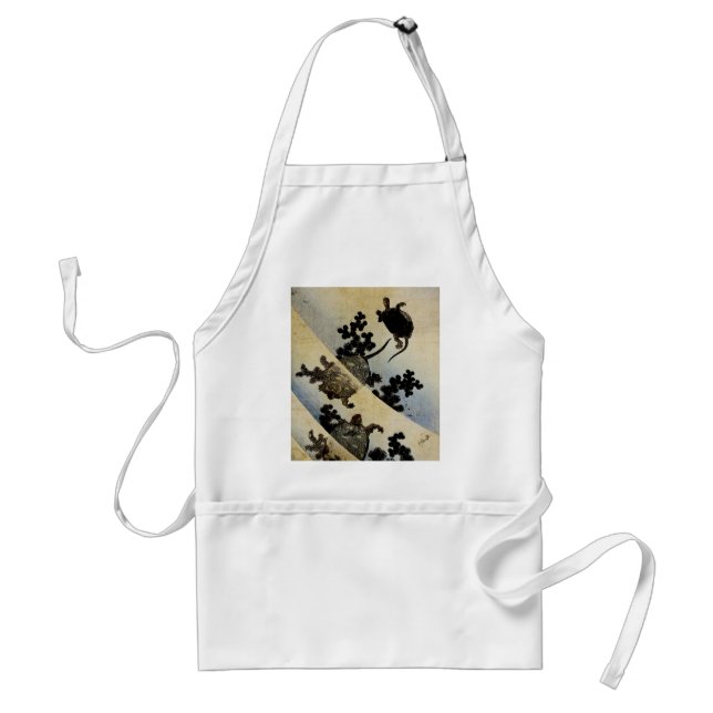 Swimming Turtles Standard Apron (Front)