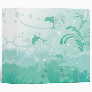 swimming with dolphins binder