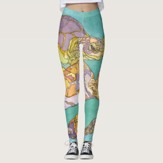Swimming with Giants Leggings