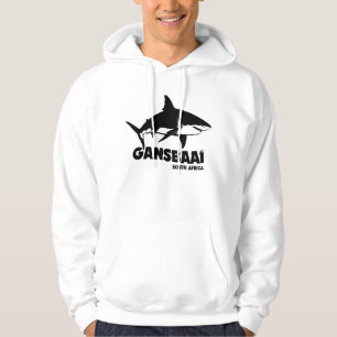 Swimming With Great White Sharks - Gansbaai Diving Hoodie