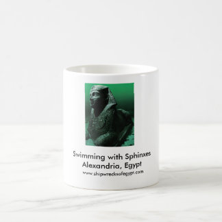 Swimming with Sphinxes Coffee Mug