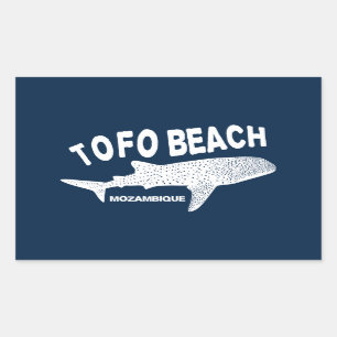 Swimming With Wale Sharks - Tofo Beach Mozambique Sticker
