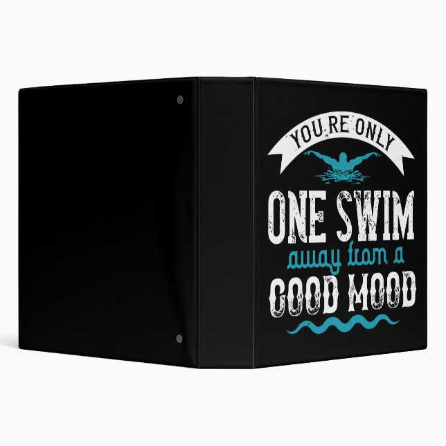 Swimming - You are only one swim away Binder (Background)