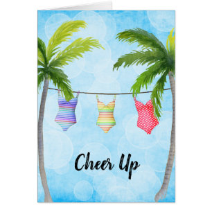 Swimsuit Cheer Up Card