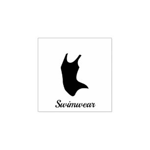 Swimwear Sea Rubber Stamp