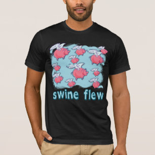 Swine Flu Humour Products T-Shirt